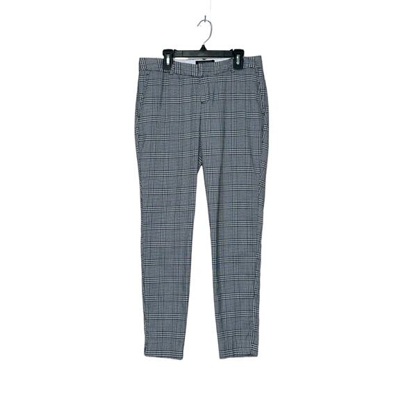 Banana Republic Ryan fit black white plaid pants size 2 - Picture 7 of 7